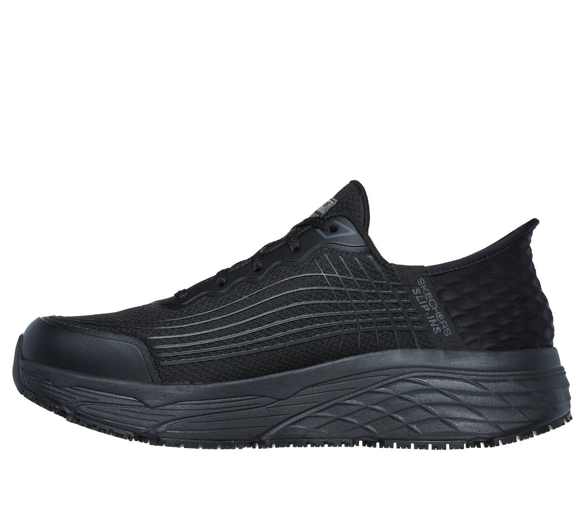 Slip-ins Work Slip-Resistant Relaxed Fit: Max Cushioning Elite - Remmal | Men Skechers discount
