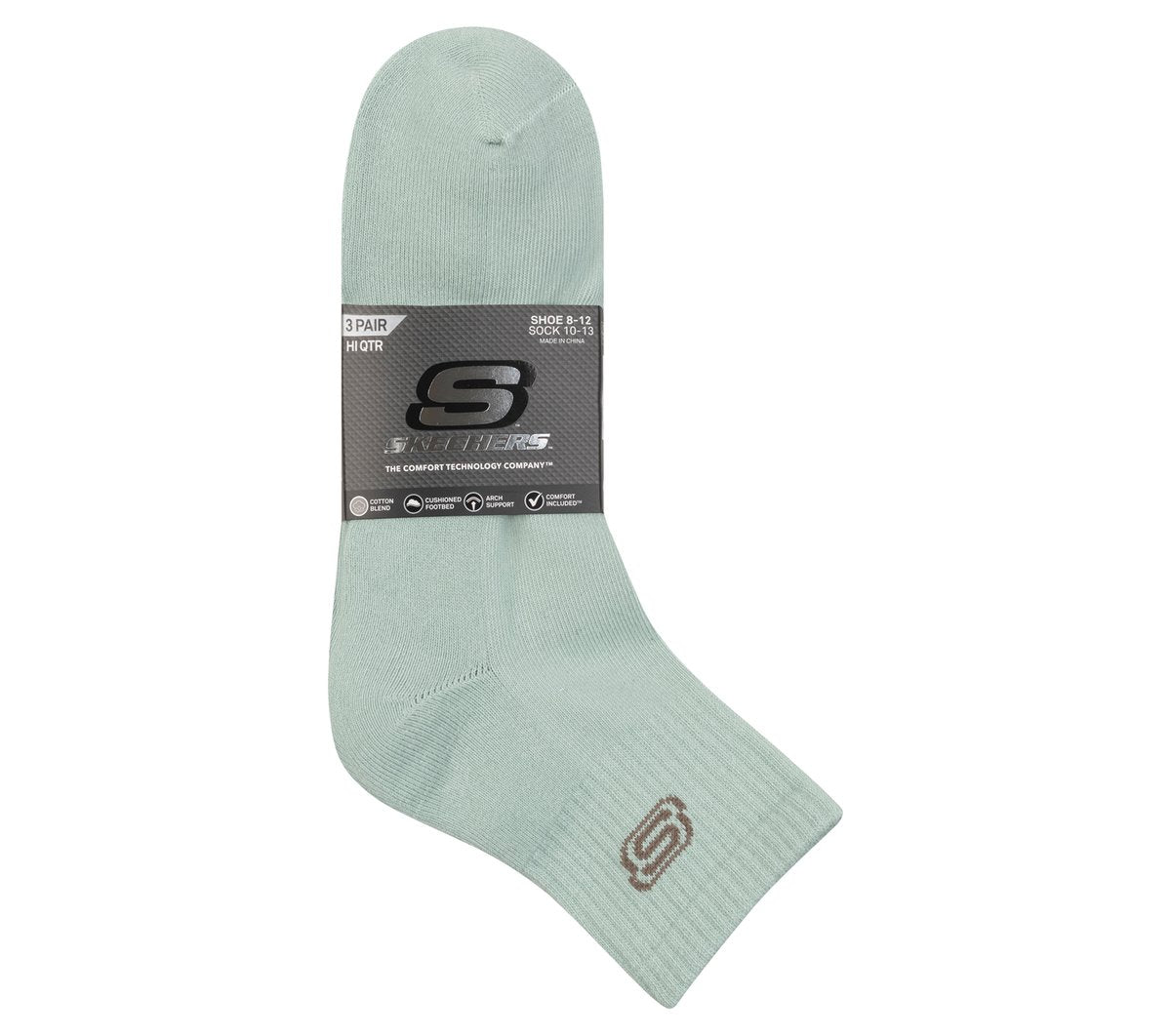 3 Pack Men's Lifestyle Quarter Socks | Skechers online