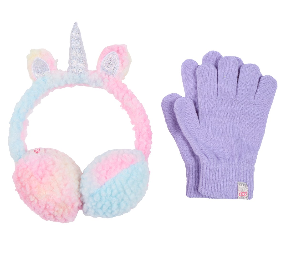 Tie Dye Unicorn Earmuff and Glove Set | Skechers discount