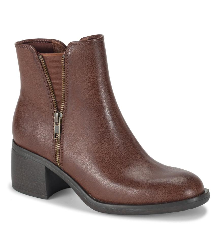 Baretraps Booties | Women Avery Block Heel Bootie Oak