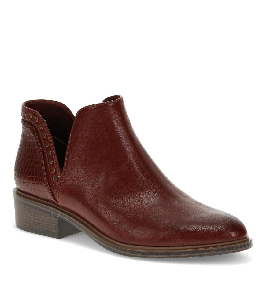 Baretraps Booties | Women Avril Ankle Bootie Mahogany