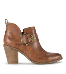 Baretraps Booties | Women Karina Block Heel Ankle Bootie Brown