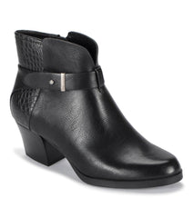 Baretraps Booties | Women Lane Block Heel Bootie Black Croco