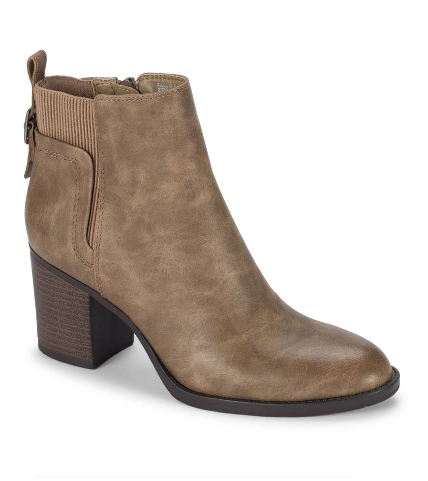 Baretraps Booties | Women Rhoslyn Block Heel Bootie Taupe