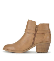 Baretraps Booties | Women Santos Block Heel Bootie Salted Caramel