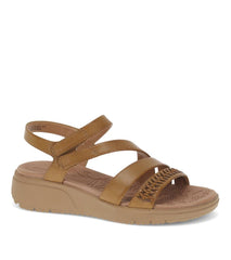 Baretraps Classic Comfort Sandals | Women Berry Sandal Caramel
