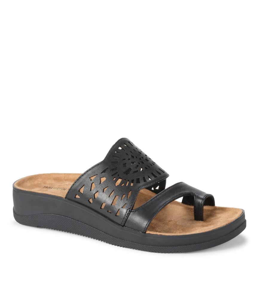 Baretraps Classic Comfort Sandals | Women Flora Slide Sandal Black