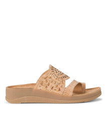 Baretraps Classic Comfort Sandals | Women Flora Slide Sandal Natural