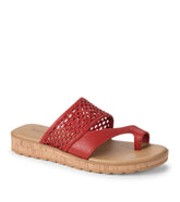Baretraps Classic Comfort Sandals | Women Gibby Slide Sandal Cherry Red