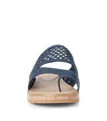 Baretraps Classic Comfort Sandals | Women Gibby Slide Sandal Dark Denim