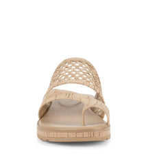 Baretraps Classic Comfort Sandals | Women Gibby Slide Sandal Natural