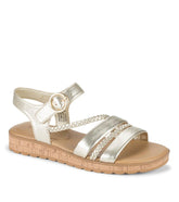 Baretraps Classic Comfort Sandals | Women Gwyneth Slide Sandal Champagne