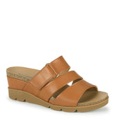 Baretraps Classic Comfort Sandals | Women Michi Wedge Sandal Dark Caramel