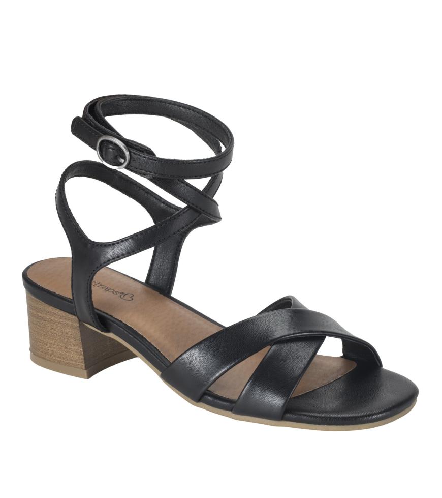 Baretraps Classic Comfort Sandals | Women Valerie Block Heel Sandal Black