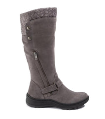 Baretraps Cold Weather Boots | Women Adele Cold Weather Tall Boot Gunmetal