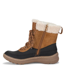 Baretraps Cold Weather Boots | Women Alta Cold Weather Bootie Cognac/black Suede
