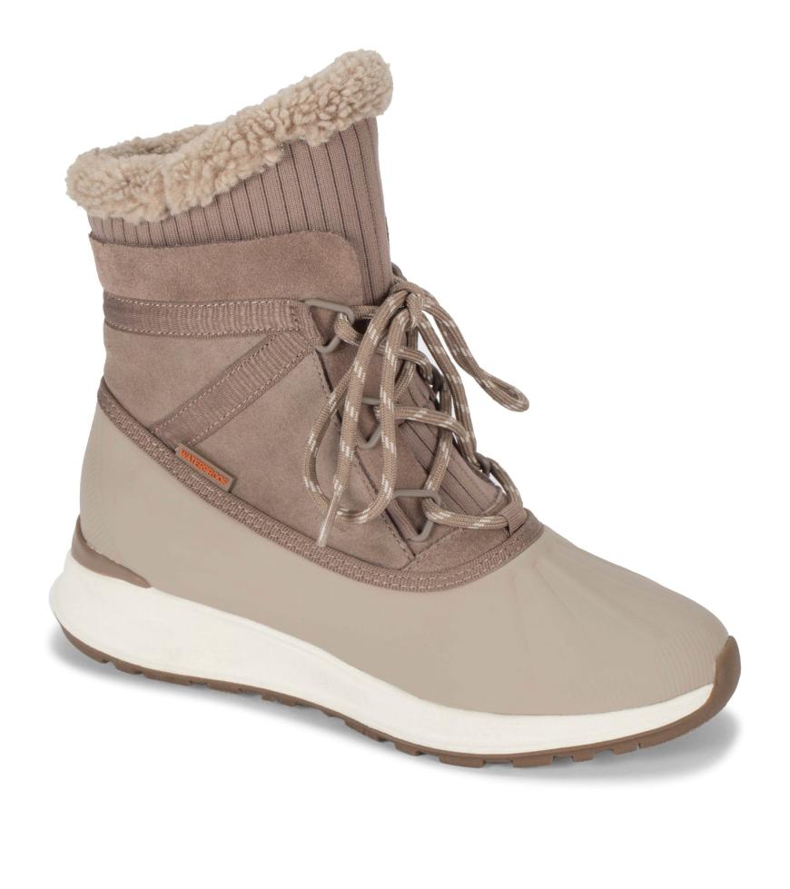 Baretraps Cold Weather Boots | Women Bandie Waterproof Cold Weather Boot Taupe Suede