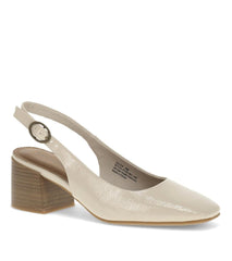 Baretraps Dress Shoes | Women Ester Block Heel Slingback Pump Ivory