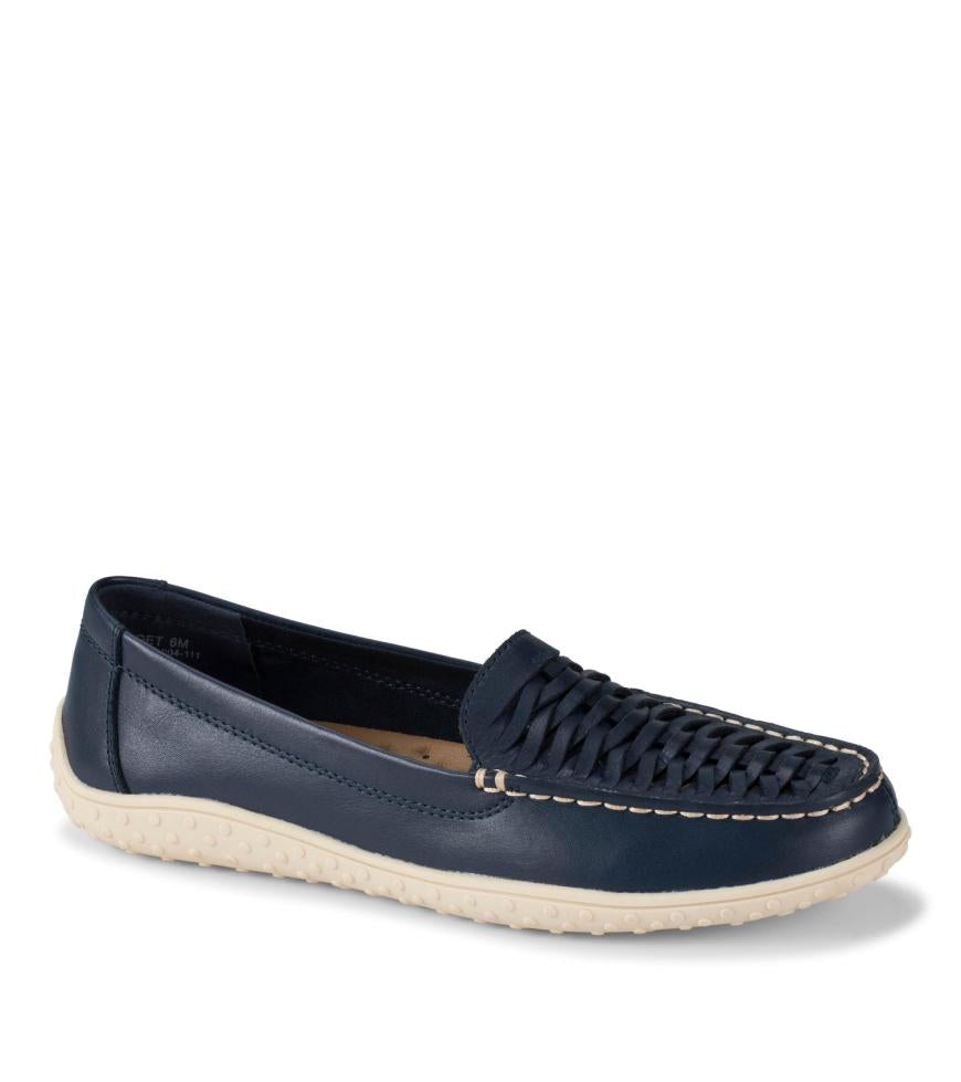 Baretraps Flats & Loafers | Women Bridget Boat Shoe Navy Leather