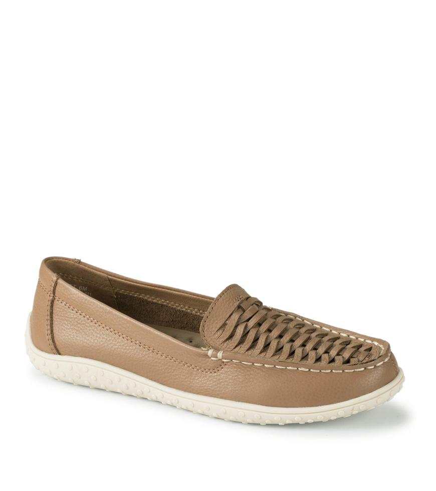 Baretraps Flats & Loafers | Women Bridget Boat Shoe Tan Leather