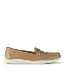 Baretraps Flats & Loafers | Women Bridget Boat Shoe Tan Leather