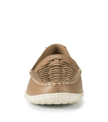 Baretraps Flats & Loafers | Women Bridget Boat Shoe Tan Leather