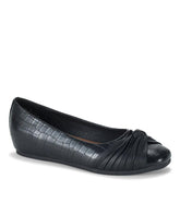 Baretraps Flats & Loafers | Women Chainey Casual Flat Black Croco