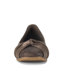 Baretraps Flats & Loafers | Women Chainey Casual Flat Taupe Metallic