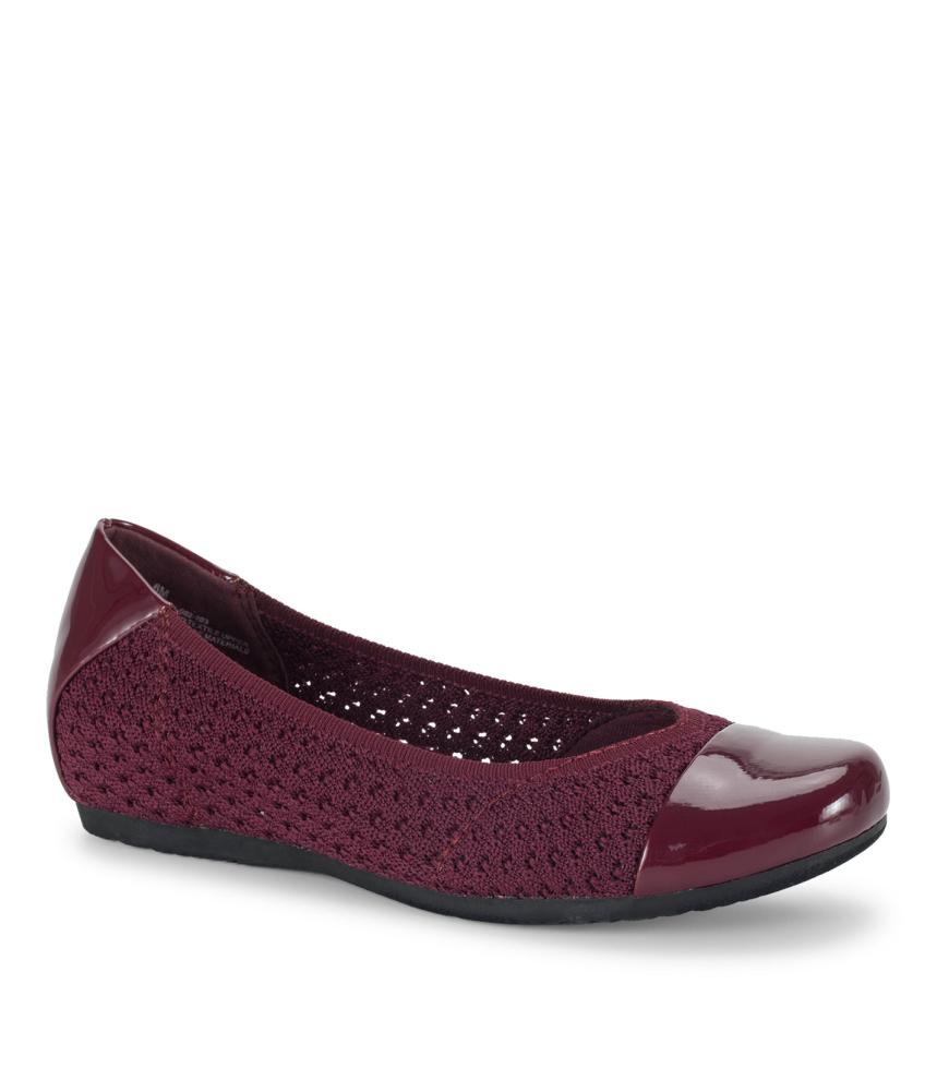 Baretraps Flats & Loafers | Women Mia Casual Flat Dark Cherry