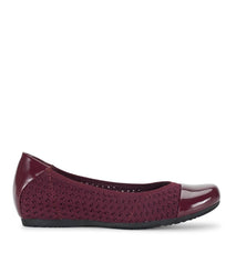 Baretraps Flats & Loafers | Women Mia Casual Flat Dark Cherry