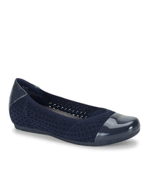Baretraps Flats & Loafers | Women Mia Casual Flat Navy