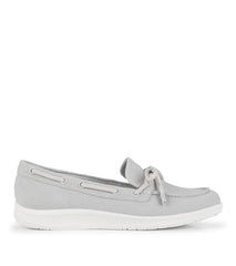 Baretraps Flats & Loafers | Women Venia Boat Shoe Light Steel