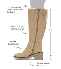 Baretraps Knee High Boots | Women Dalary Tall Boot Cognac