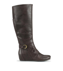 Baretraps Knee High Boots | Women Sammy Tall Wedge Boot Dark Brown