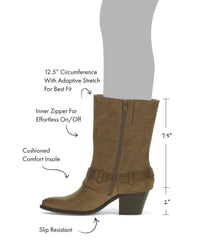 Baretraps Knee High Boots | Women Yamura Midi Boot Taupe