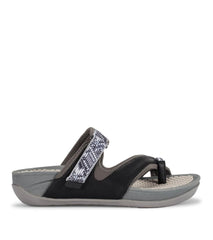 Baretraps Rebound Sandals | Women Deserae Slide Sandal Dark Grey