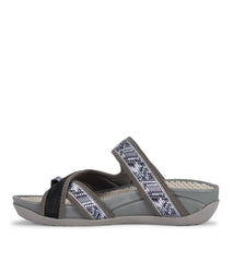 Baretraps Rebound Sandals | Women Deserae Slide Sandal Dark Grey