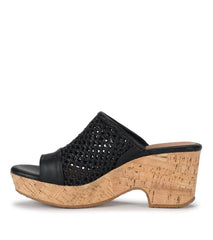 Baretraps Slides & Slip On Sandals | Women Bethie Wedge Sandal Black
