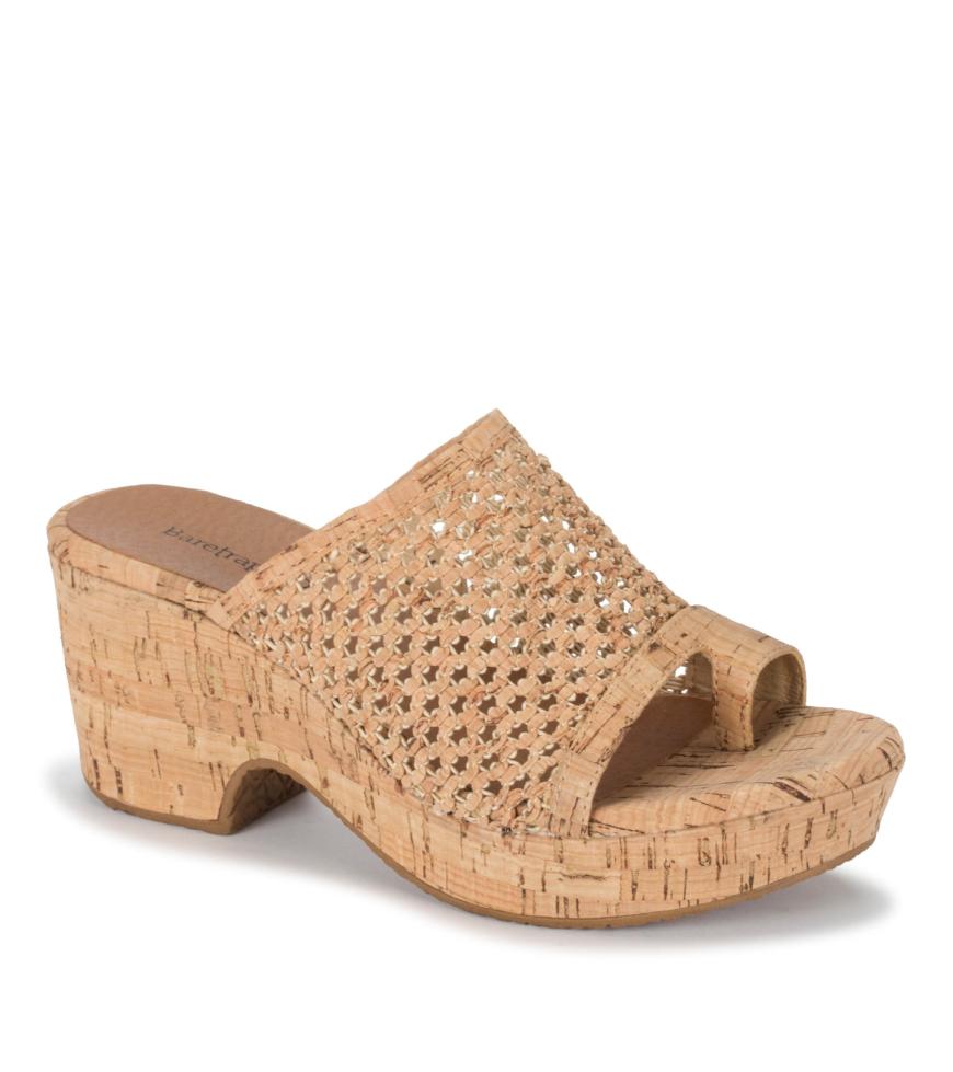 Baretraps Slides & Slip On Sandals | Women Bethie Wedge Sandal Natural Cork