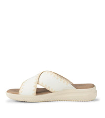 Baretraps Slides & Slip On Sandals | Women Dolinda Slide Sandal Off White Leather
