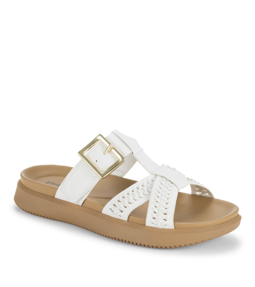 Baretraps Slides & Slip On Sandals | Women Emmery Slide Sandal White