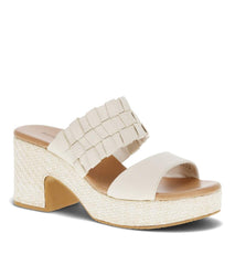 Baretraps Slides & Slip On Sandals | Women Mavis Block Heel Slide Sandal Cream