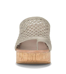 Baretraps Slides & Slip On Sandals | Women Michaela Block Heel Sandal Champagne