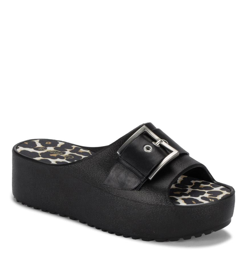 Baretraps Slides & Slip On Sandals | Women Pacey Platform Sandal Black/white