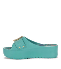 Baretraps Slides & Slip On Sandals | Women Pacey Platform Sandal Taffy Teal