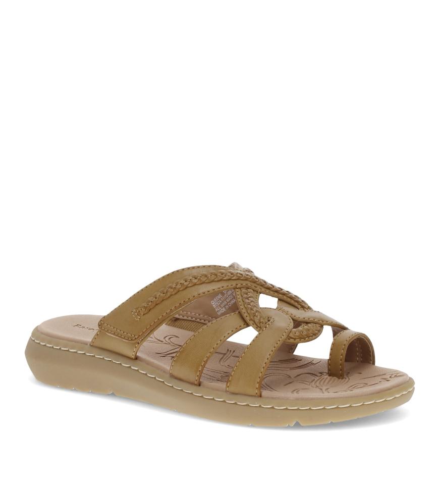 Baretraps Slides & Slip On Sandals | Women Queenie Slide Sandal Caramel