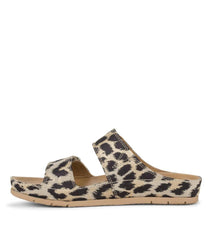 Baretraps Slides & Slip On Sandals | Women Wisteria Slide Sandal Natural Multi Leopard