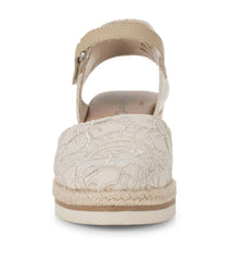 Baretraps Wedge Sandals | Women Alycia Closed Toe Wedge Sandal Cream