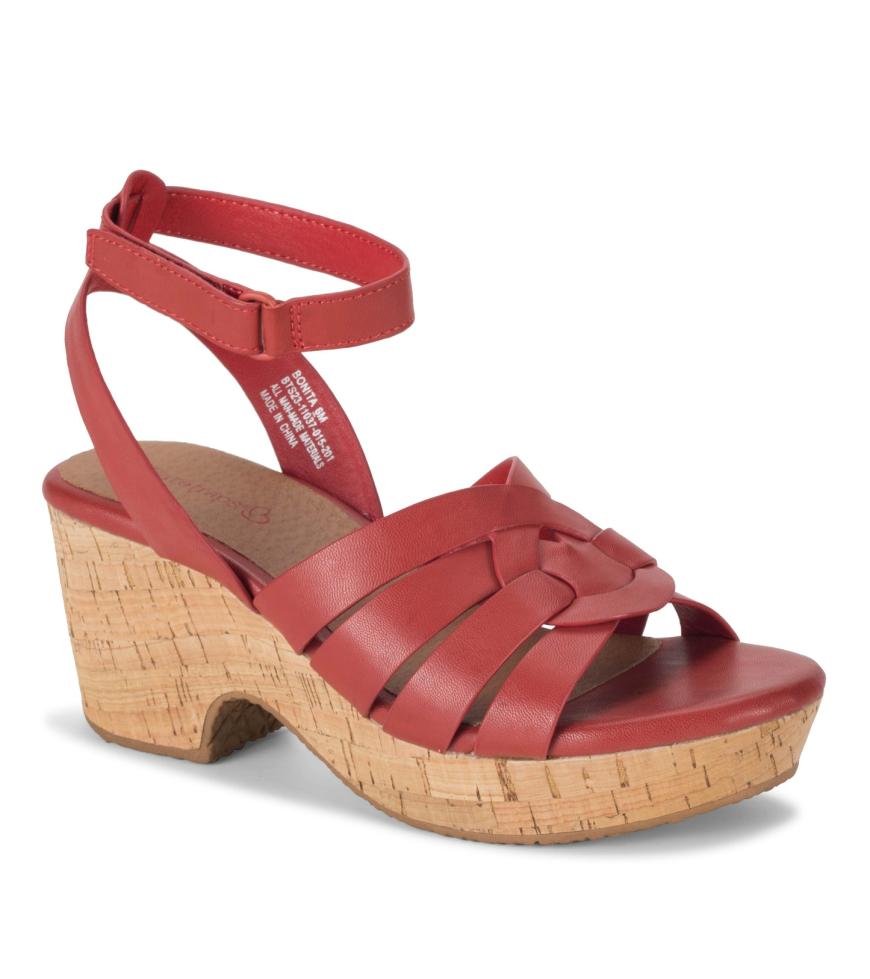 Baretraps Wedge Sandals | Women Bonita Wedge Sandal Red