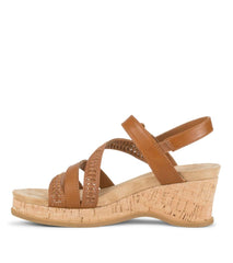 Baretraps Wedge Sandals | Women Ciara Wedge Sandal Dark Caramel